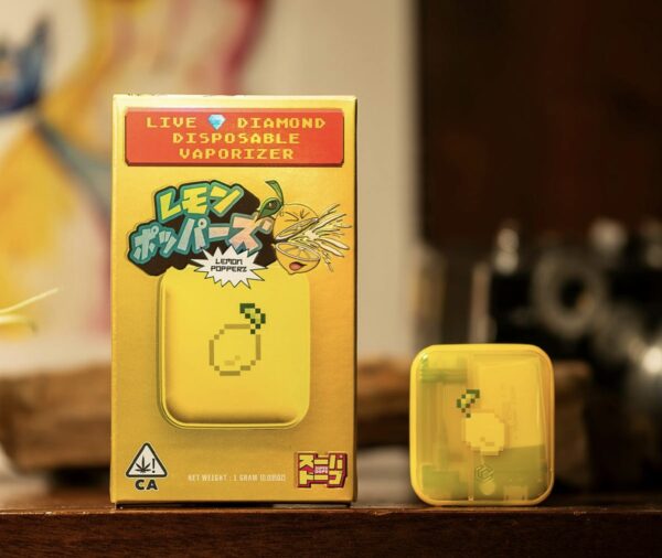 Buy Super Dope Lemon Popperz 1g Disposable Vape Online