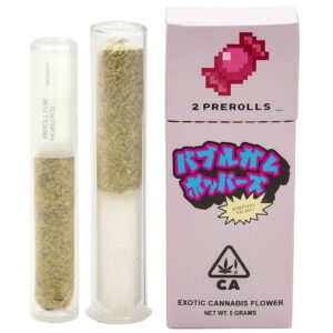 Buy SUPER DOPE X FEAROFBOOF X HI TECH Bubblegum Popperz Preroll 3g